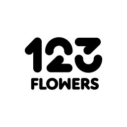 123-flowers logo